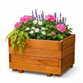 IvoQ Vierkante Plantenbak Hout - FSC Gecertificeerd - 40x40x32 cm