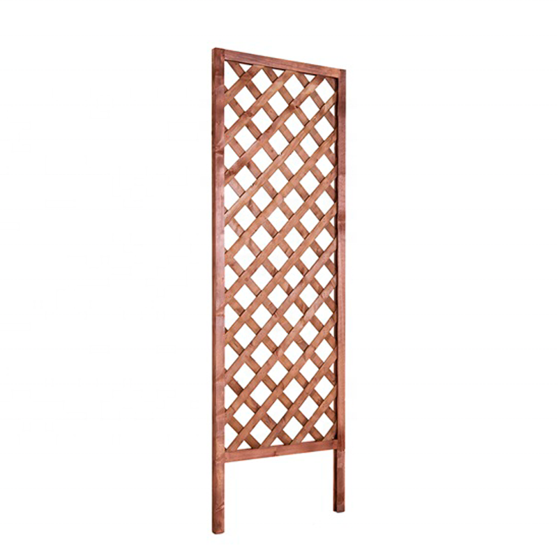 IvoQ Houten Trellisschermen – Set van 2 | Klimrek voor Planten | 183x63 cm | FSC Gecertificeerd Vurenhout