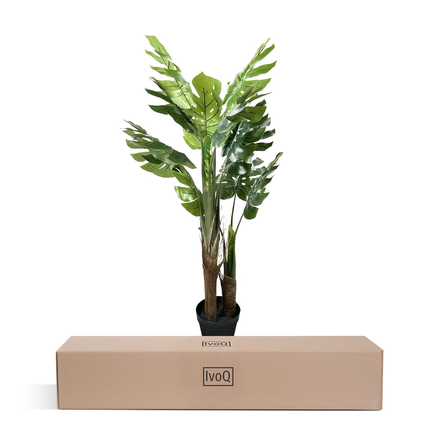 IvoQ Monstera Kunstplant 120 cm-IvoQ