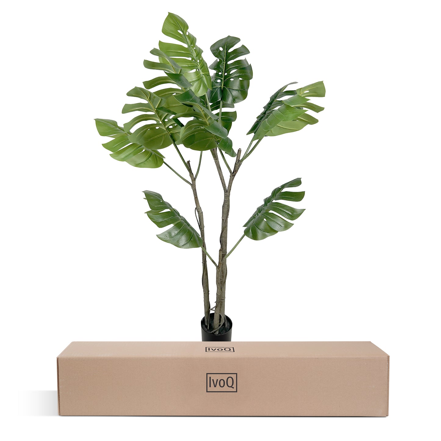 IvoQ Monstera Kunstplant 140 cm-IvoQ