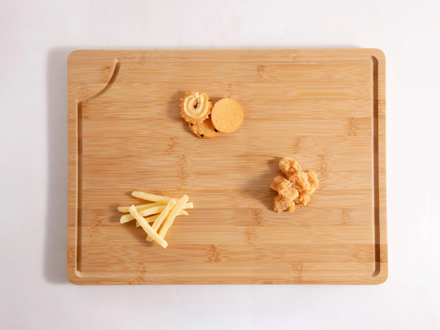 IvoQ Bamboe Snijplank - 40x30 cm - Duurzaam & Stijlvol - Geschikt Voor Elke Keuken