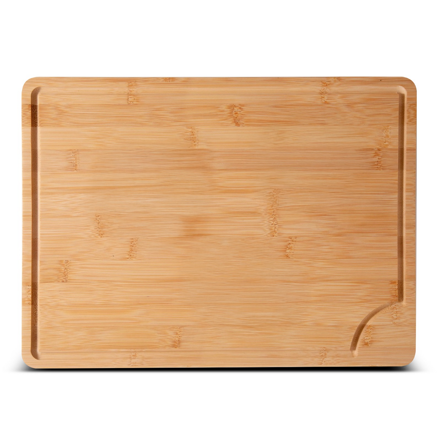 IvoQ Bamboe Snijplank - 40x30 cm - Duurzaam & Stijlvol - Geschikt Voor Elke Keuken