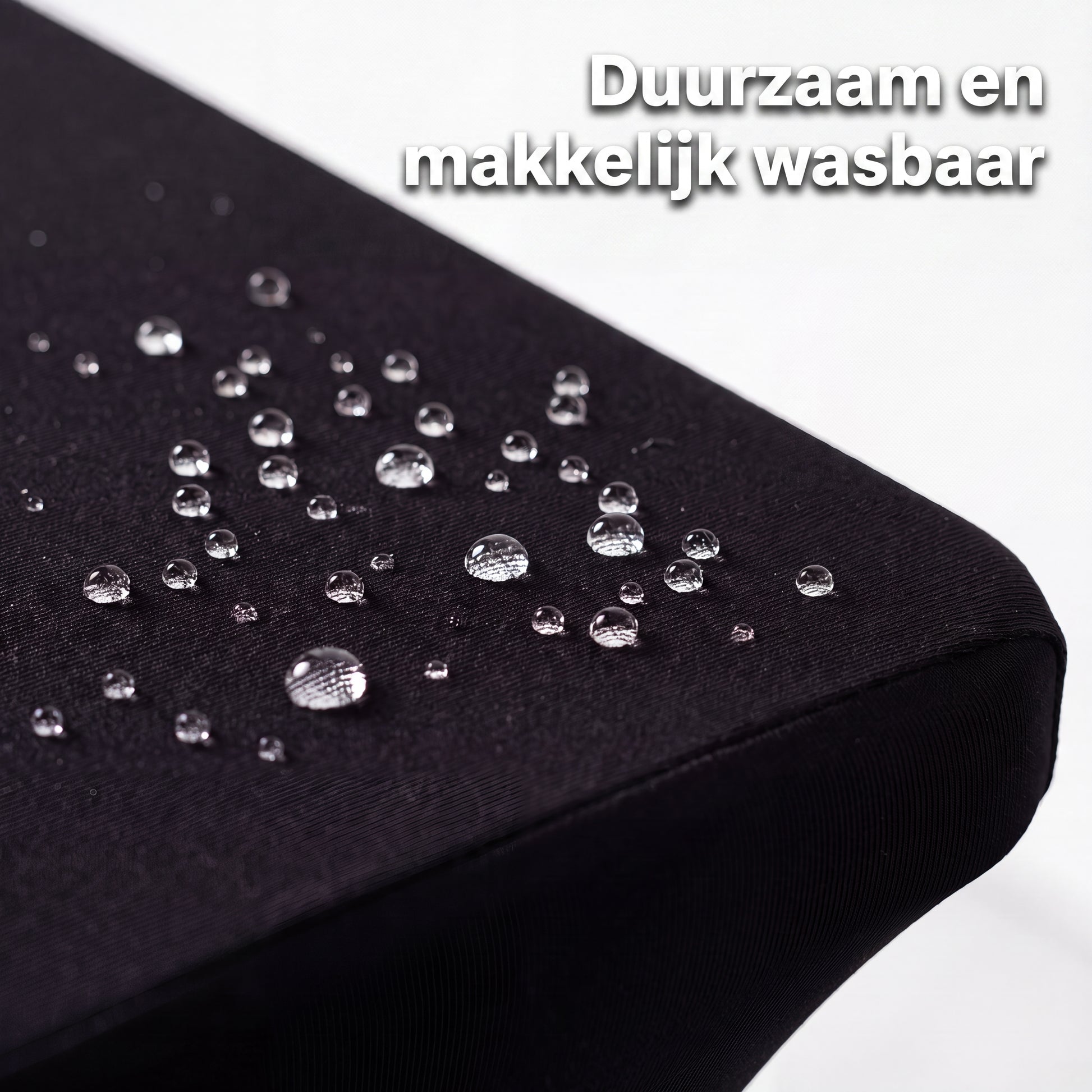 IvoQ Luxe Tafelhoes Stretch Zwart - 183 x 76 x 76 cm - Voor Inklapbare Tafel, Buffettafel & Partytafel - Rechthoekig - Kreukvrij