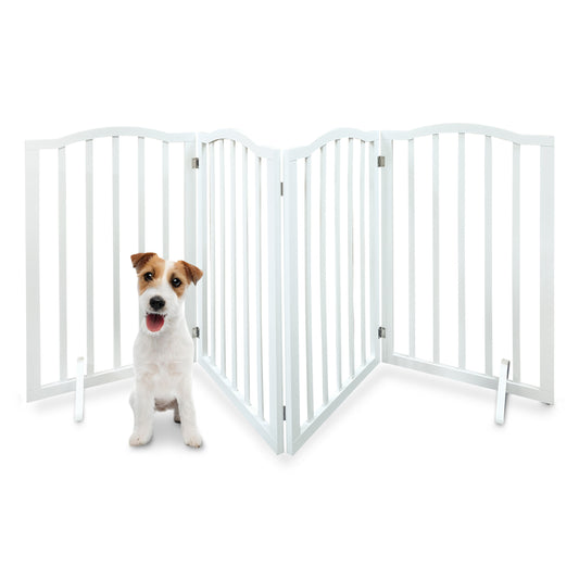 IvoQ Houten Opvouwbaar Veiligheidshek