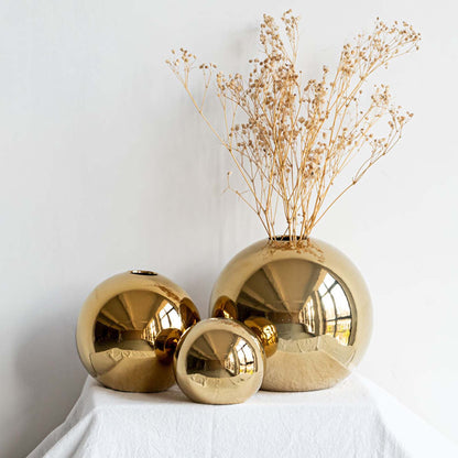 IvoQ Vazenset Goud Keramiek Luxe 3 Delig