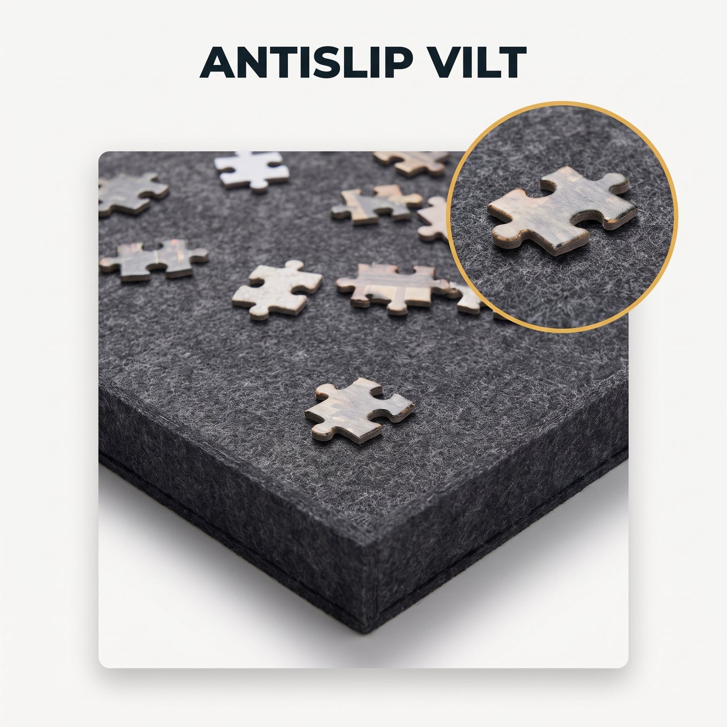 IvoQ Puzzelbord - 1000 Stukjes - 6 Sorteerlades met Standaard