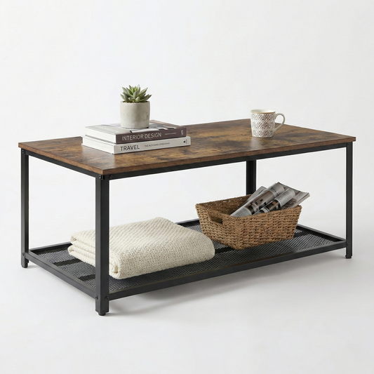 IvoQ Industriële Salontafel 106x60 cm