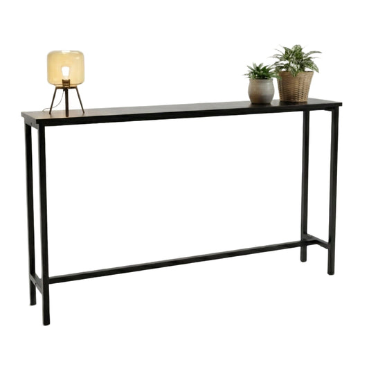 IvoQ Smalle Sidetable Industrieel - 120x20x65 cm