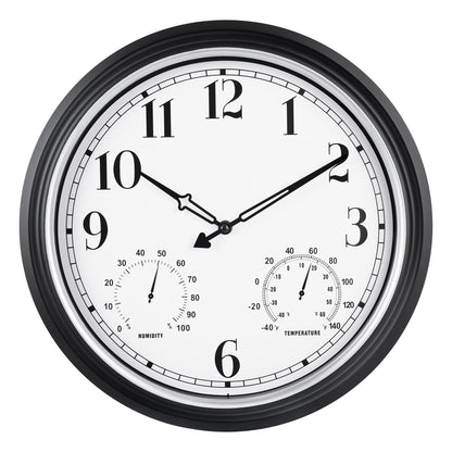 IvoQ Wandklok Retro Waterdicht 40 cm