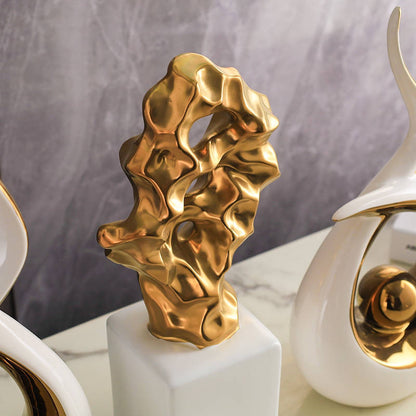 IvoQ Keramische Beelden Set Modern Luxe