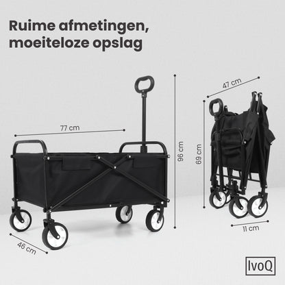 IvoQ Bolderkar Zwart-IvoQ