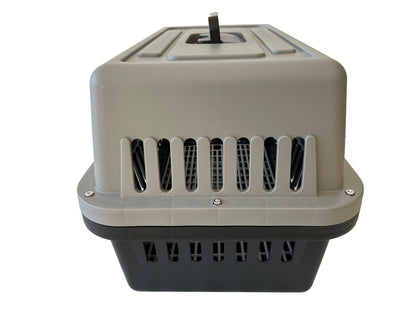 IvoQ Reismand Kat M – 58x37x36 cm – Crème/Antraciet