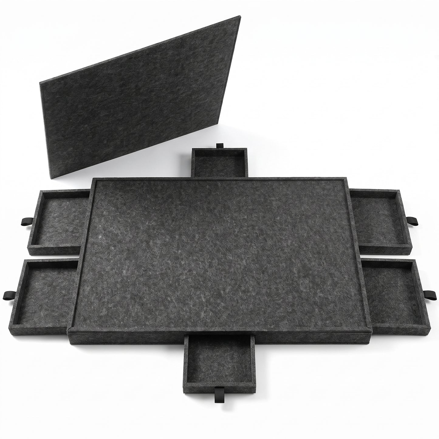 IvoQ Puzzelbord - 1000 Stukjes - 6 Sorteerlades met Standaard