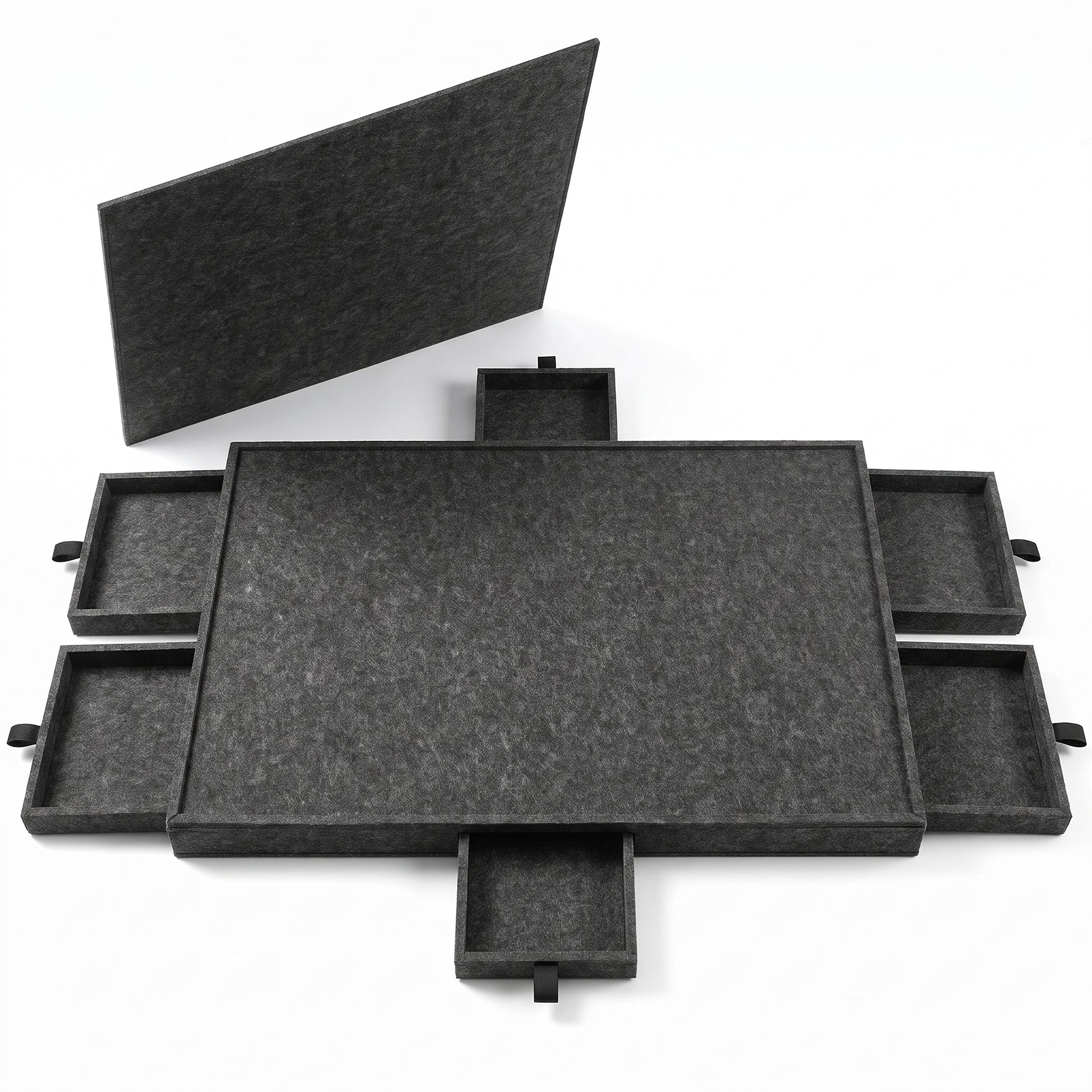 IvoQ Puzzelbord - 1000 Stukjes - 6 Sorteerlades met Standaard