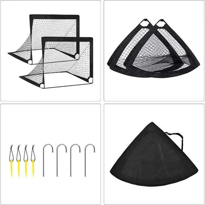 IvoQ Voetbaldoeltjes Set 2 stuks
