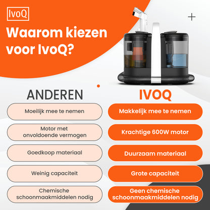 IvoQ Tapijtreiniger Compact 600W
