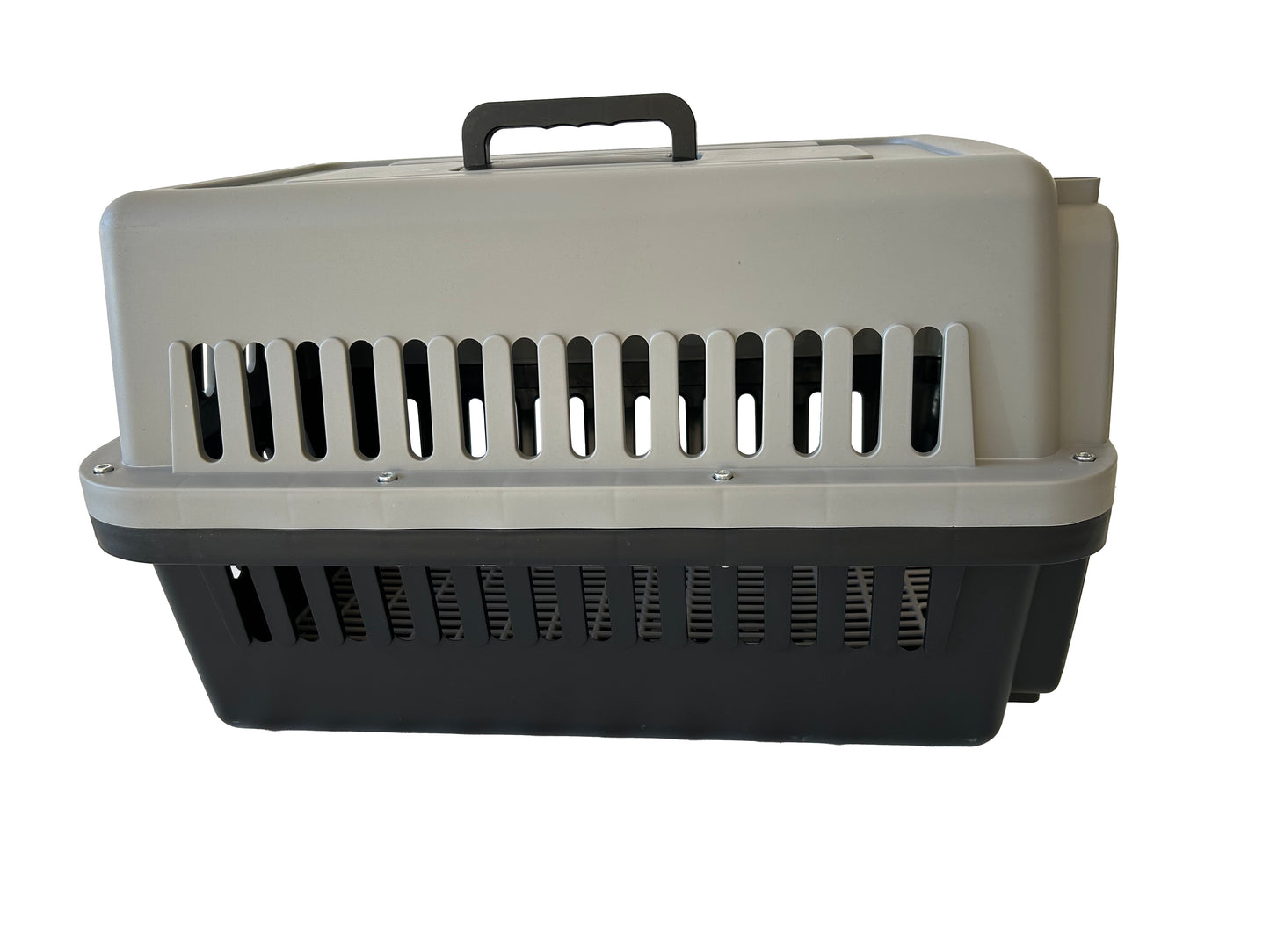 IvoQ Reismand Kat M – 58x37x36 cm – Crème/Antraciet