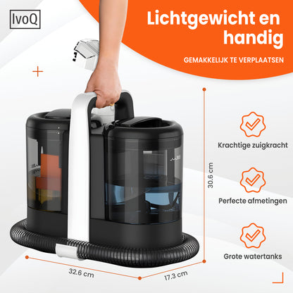 IvoQ Tapijtreiniger Compact 600W