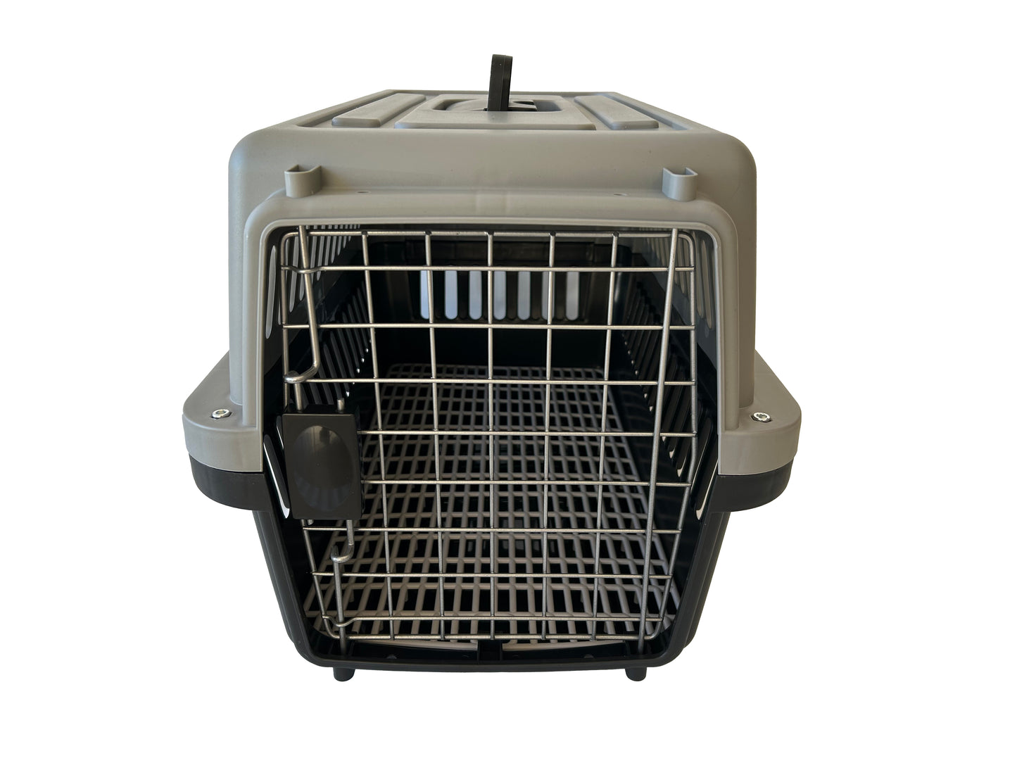 IvoQ Reismand Kat M – 58x37x36 cm – Crème/Antraciet