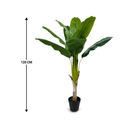 IvoQ Kunst Bananenplant 120 cm