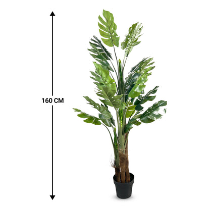 IvoQ Monstera Kunstplant 160 cm