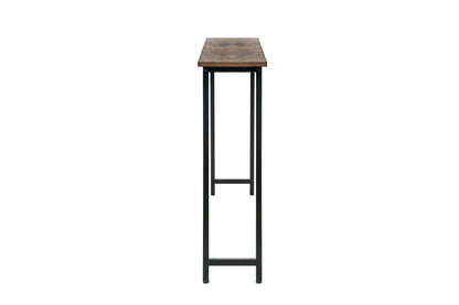 IvoQ Sidetable Industrieel Hout Metaal Bruin
