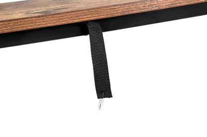 IvoQ Sidetable Industrieel Hout Metaal Bruin