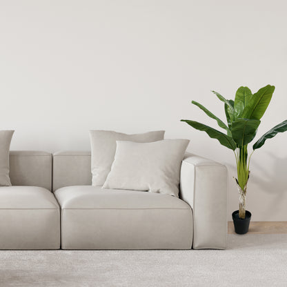 IvoQ Kunst Bananenplant 120 cm