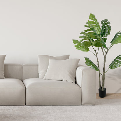 IvoQ Monstera Kunstplant 140 cm