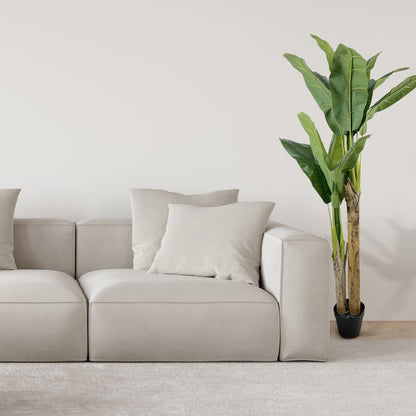 IvoQ Kunst Bananenplant 160 cm