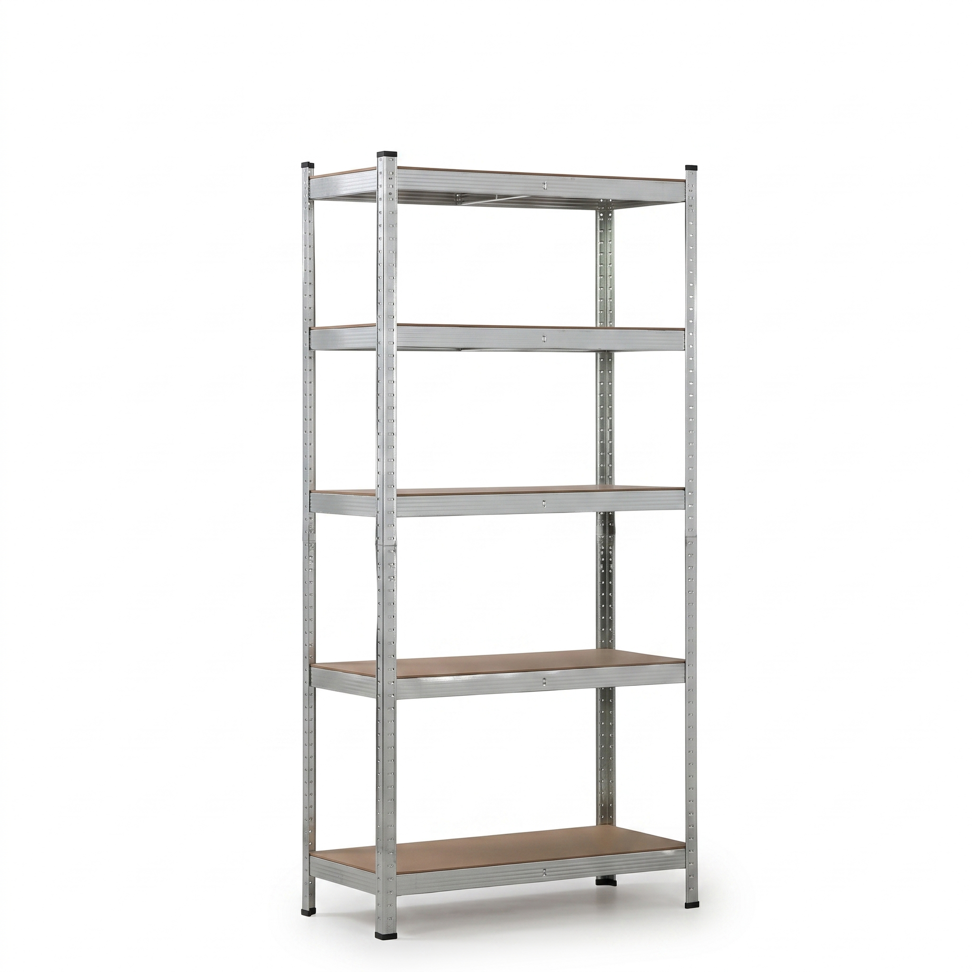 IvoQ Stellingkast – 180 x 90 x 40 cm – 5 Verstelbare Planken – 875 kg Draagvermogen – Verzinkt Staal