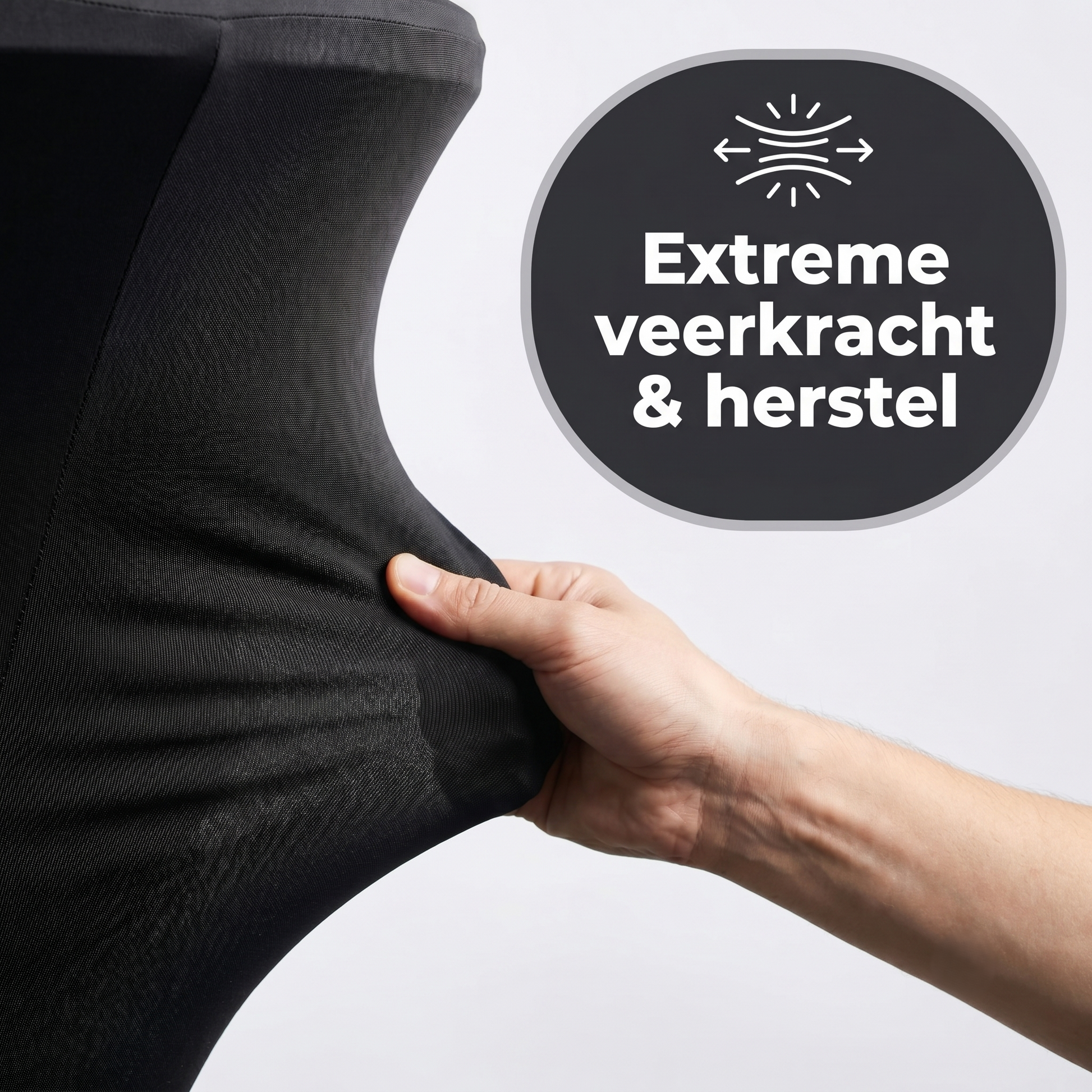IvoQ Statafelrok Zwart - Set van 2 - ∅ 80x110 cm - Extra Dikke Statafelhoes - Luxe Stretch Tafelrok - Kreukvrij