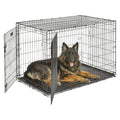 IvoQ Hondenbench L – 90×60×67 cm – Zwart-IvoQ